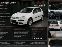 Gebraucht VW Golf V 102 PS (75 kW) 2009 Weiß Kombi