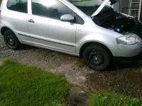 Gebraucht VW Fox 75 PS (55 kW) 2005 Silber Kleinwagen