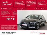 Gebraucht Audi A3 Advanced Plus 150 PS (110 kW) 2024 Mythosschwarz metallic Limousine