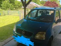 Gebraucht Opel Agila 75 PS (55 kW) 2003 Blau Van / Kleinbus