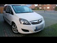 Gebraucht Opel Zafira 110 PS (80 kW) 2012 Weiß Van / Kleinbus