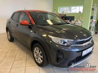 Gebraucht Kia Stonic Edition 7 120 PS (88 kW) 2019 (aax) graphite met./orange SUV