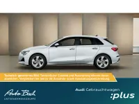 Gebraucht Audi A3 Advanced Plus 150 PS (110 kW) 2025 Gletscherweiß metallic Limousine