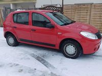 Gebraucht Dacia Sandero 2010 Rot Kleinwagen