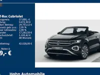 Neu VW T-Roc 150 PS (110 kW) 2026 Schwarz SUV