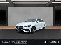 Gebraucht Mercedes CLA200 AMG 163 PS (119 kW) 2025 Unilack polarweiß Kombi