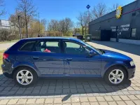 Second-hand Audi A3 Attraction 105 CP (77 kW) 2013 Albastru Berlinǎ