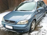 Gebraucht Opel Astra 101 PS (74 kW) 1998 Blau Limousine