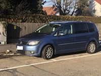 Gebraucht VW Touran Highline 170 PS (125 kW) 2012 Blau Van / Kleinbus