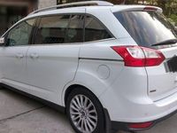 Gebraucht Ford C-MAX Titanium 125 PS (91 kW) 2013 Weiß Van / Kleinbus