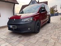 Gebraucht VW Caddy 122 PS (89 kW) 2021 Rot Van / Kleinbus