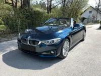 Gebraucht BMW 420 Luxury Line 184 PS (135 kW) 2015 Blau Cabrio