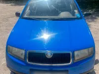 Gebraucht Skoda Fabia 55 PS (40 kW) 2002 Blau Kleinwagen