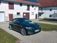 Gebraucht BMW 220 190 PS (139 kW) 2017 Schwarz Cabrio