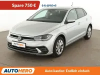 Gebraucht VW Polo Style 95 PS (69 kW) 2021 Silber Kleinwagen