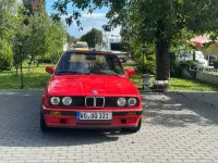 Gebraucht BMW 320 Cabriolet Sport Line 129 PS (94 kW) 1991 Rot Cabrio