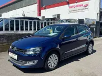 Gebraucht VW Polo Comfortline 86 PS (63 kW) 2010 Shadow blue metallic Kleinwagen