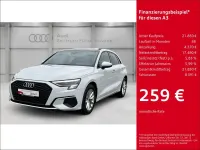 Gebraucht Audi A3 116 PS (85 kW) 2022 Gletscherweiß metallic Limousine