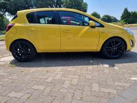 Gebraucht Opel Corsa Color Edition 101 PS (74 kW) 2011 Gelb Kleinwagen