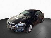 Gebraucht BMW 218 Advantage 136 PS (100 kW) 2018 Schwarz (schwarz) Cabrio