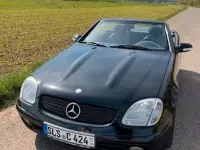 Gebraucht Mercedes SLK200 163 PS (119 kW) 2002 Schwarz Cabrio