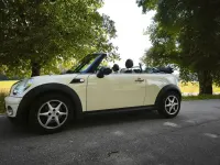 Gebraucht Mini Cooper Cabriolet 122 PS (89 kW) 2010 Weiß Cabrio