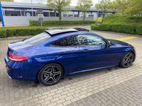 Gebraucht Mercedes C300 AMG line 245 PS (180 kW) 2019 Blau Coupé