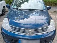 Gebraucht Nissan Tiida 110 PS (80 kW) 2009 Blau Kleinwagen