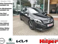 Gebraucht Mercedes B220 AMG line 177 PS (130 kW) 2017 Kosmosschwarz  metalliclack Kleinwagen
