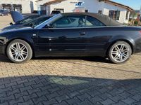 Gebraucht Audi A4 Cabriolet S-line plus 232 PS (170 kW) 2008 Schwarz Cabrio