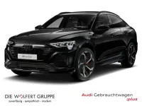 Gebraucht Audi Q8 Sportback e-tron S-Line 300 kW (408 PS) 2024 Mythosschwarz metallic SUV