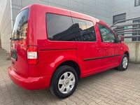 Gebraucht VW Caddy Style 80 PS (58 kW) 2009 Rot Van / Kleinbus