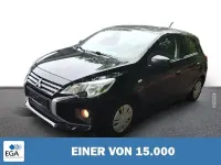 Gebraucht Mitsubishi Space Star Basis 71 PS (52 kW) 2021 Schwarz Kleinwagen