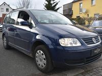 Gebraucht VW Touran Trendline 116 PS (85 kW) 2005 Blau Van / Kleinbus
