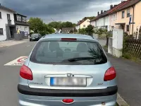 Gebraucht Peugeot 206 60 PS (44 kW) 2002 Blau Kleinwagen