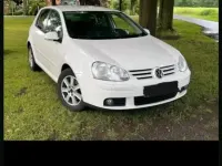 Gebraucht VW Golf V 105 PS (77 kW) 2008 Weiß Kleinwagen