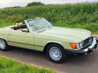Gebraucht Mercedes SL450 204 PS (150 kW) 1976 Grün Cabrio