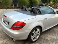Gebraucht Mercedes SLK200 184 PS (135 kW) 2010 Silber Cabrio