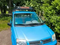 Gebraucht Fiat Panda 60 PS (44 kW) 2005 Blau Kleinwagen