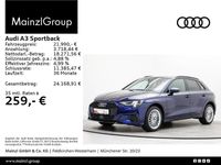 Gebraucht Audi A3 Advanced 116 PS (85 kW) 2022 Navarrablau metallic Limousine