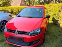 Gebraucht VW Polo 2009 Rot Kleinwagen