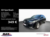 Gebraucht Audi Q3 Sportback S-Line 150 PS (110 kW) 2025 Mythosschwarz metallic SUV
