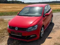 Gebraucht VW Polo Highline 90 PS (66 kW) 2013 Flashrot Kleinwagen