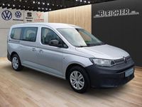 Gebraucht VW Caddy Maxi Basis 122 PS (89 kW) 2022 Silber Van / Kleinbus