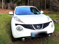 Gebraucht Nissan Juke 117 PS (86 kW) 2011 Weiß SUV
