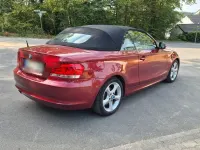 Gebraucht BMW 118 Cabriolet Sport Line 143 PS (105 kW) 2011 Rot Cabrio