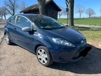 Second-hand Ford Fiesta 82 CP (60 kW) 2009 Albastru Berlinǎ