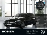 Gebraucht Mercedes C200 Advanced Plus 163 PS (119 kW) 2024 Schwarz / obsidianschwarz Kombi
