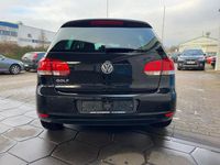 Gebraucht VW Golf VI Match 80 PS (58 kW) 2012 Schwarz Kleinwagen