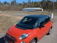 Gebraucht Fiat 500L Cross 120 PS (88 kW) 2017 Orange Van / Kleinbus